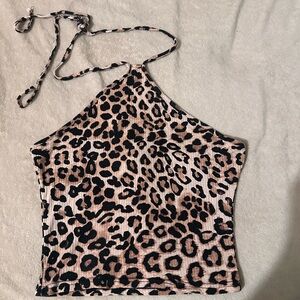 Rue21 Animal Print Halter Camisole